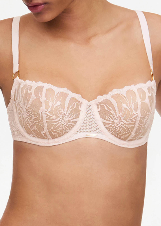 Soutien-gorge Corbeille Balconnet Chantelle Rose drage